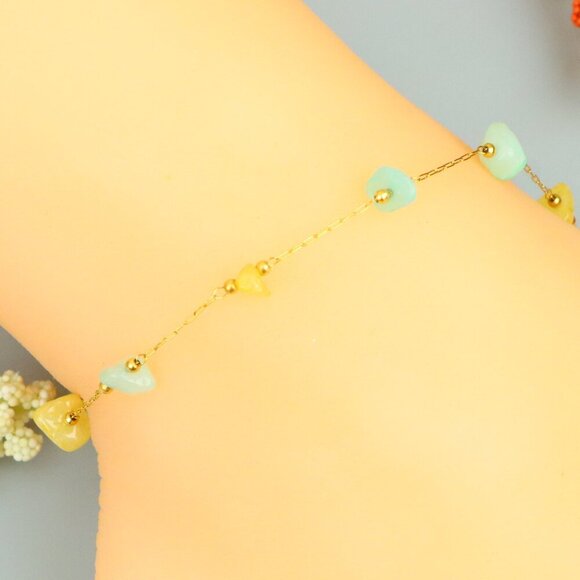 Handmade Anklet – A Stylish Choice for Women, Thoughtful Gift Idea, EVCH1016 - Picture 1 of 9